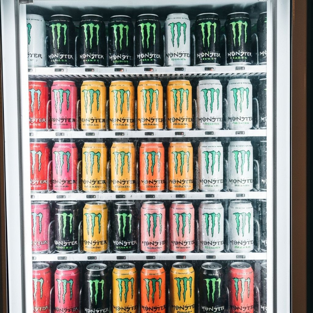 Latas de energética